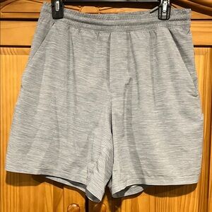 Gray men’s Luluemon Athletic Shorts